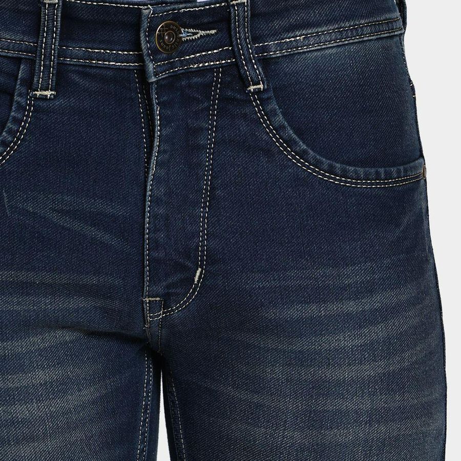 Men's Slim Fit Jeans , Mid Blue, large image number null